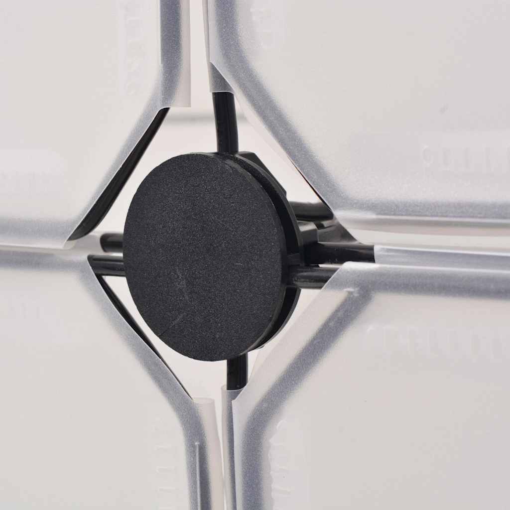 Scarpiera Modulare a 12 Scomparti Bianca 244921