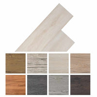 Listoni Pavimento Autoadesivi in PVC 5,02 mÂ² 2 mm Rovere Bianco cod mxl 53720