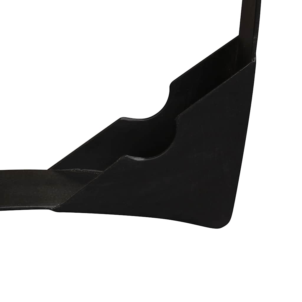 Tavolino da Salotto in Legno Massello Grezzo di Mango 60x40 cm 244673