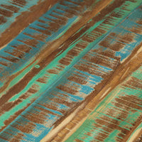 Tavolino da CaffÃ¨ in Legno Massello Recuperato 65x32 cm cod mxl 9880