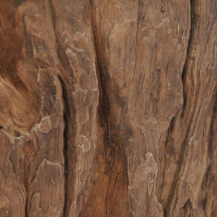 Tavolino da Salotto in Legno di Teak e Vetro 50x40 cm 245069