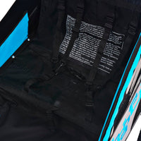 Rimorchio per Bici Grigio e Blu 30 kg 91373