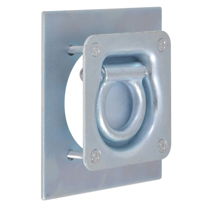 Anelli di Ancoraggio per Rimorchi 8 pz Acciaio Zincato 2000 kg 142673