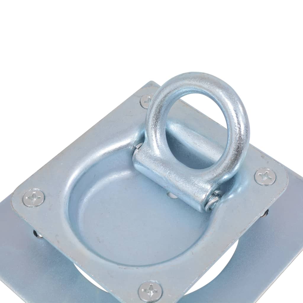 Anelli di Ancoraggio per Rimorchi 8 pz Acciaio Zincato 2000 kg 142673