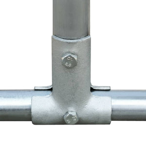 Gabbia per Polli da Esterno in Acciaio Zincato 2x2x1,92 m 170494