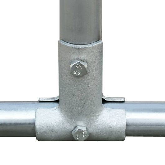 Gabbia per Polli da Esterno in Acciaio Zincato 2x2x1,92 m 170494