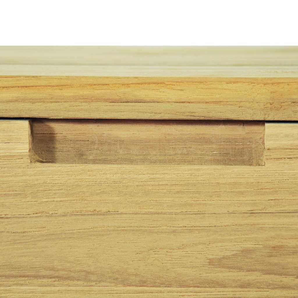 Tavolo Consolle 120x35x76 cm in Legno Massello di Teak cod mxl 18769