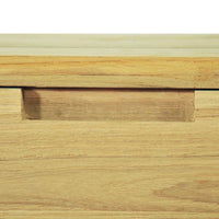 Tavolo Consolle 120x35x76 cm in Legno Massello di Teak cod mxl 18769