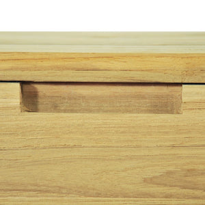 Tavolino da Salotto 80x80x40 cm in Legno Massello di Teak 244574