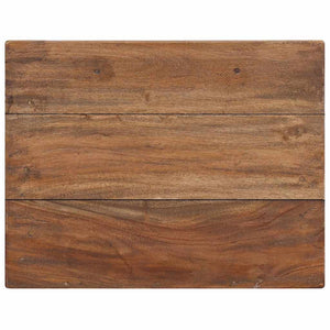 Comodino in Legno Massello di Mogano 40x30x51 cm 244487