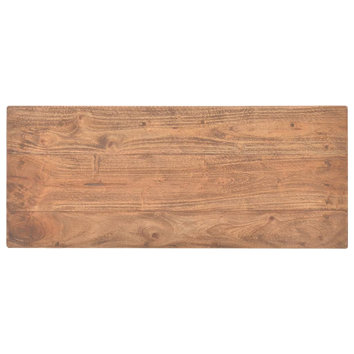Consolle in Legno Massello Recuperato 69x28x70 cm cod mxl 18167