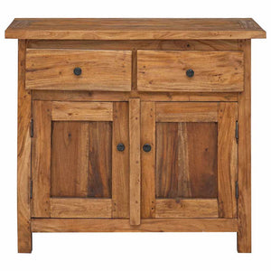 Credenza in Legno Massello di Recupero 75x30x65 cm
