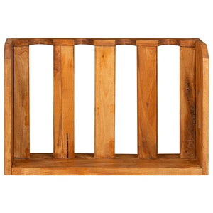 Set Portavini 4 pz per 16 Bottiglie in Legno Massello di Mogano 244491