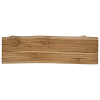 Panca Legno Massello Recupero Misto e Teak Massello 100x28x43cm 244497