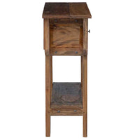 Consolle in Legno di Recupero Misto 80x35x80 cm 244509