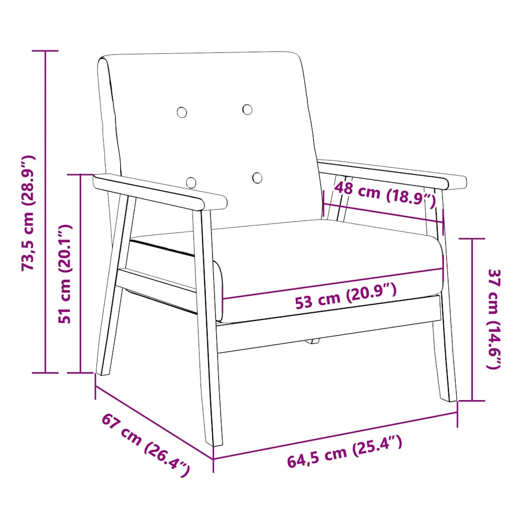 Poltrona Gialla in Tessuto 244657
