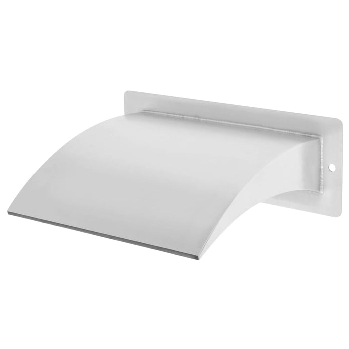 Fontana per Piscina in Acciaio Inossidabile 30x9x26 cm Argento 43691