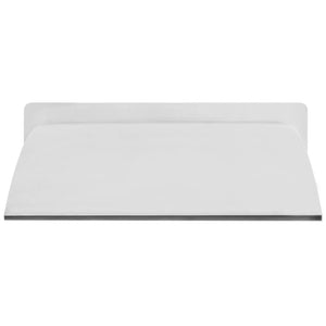 Fontana per Piscina in Acciaio Inossidabile 30x9x26 cm Argento 43691