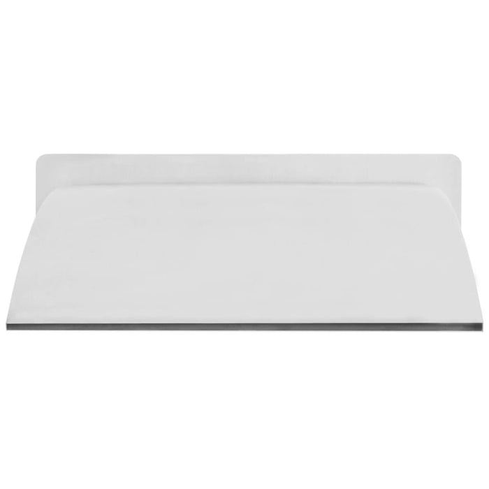 Fontana per Piscina in Acciaio Inossidabile 30x9x26 cm Argento 43691