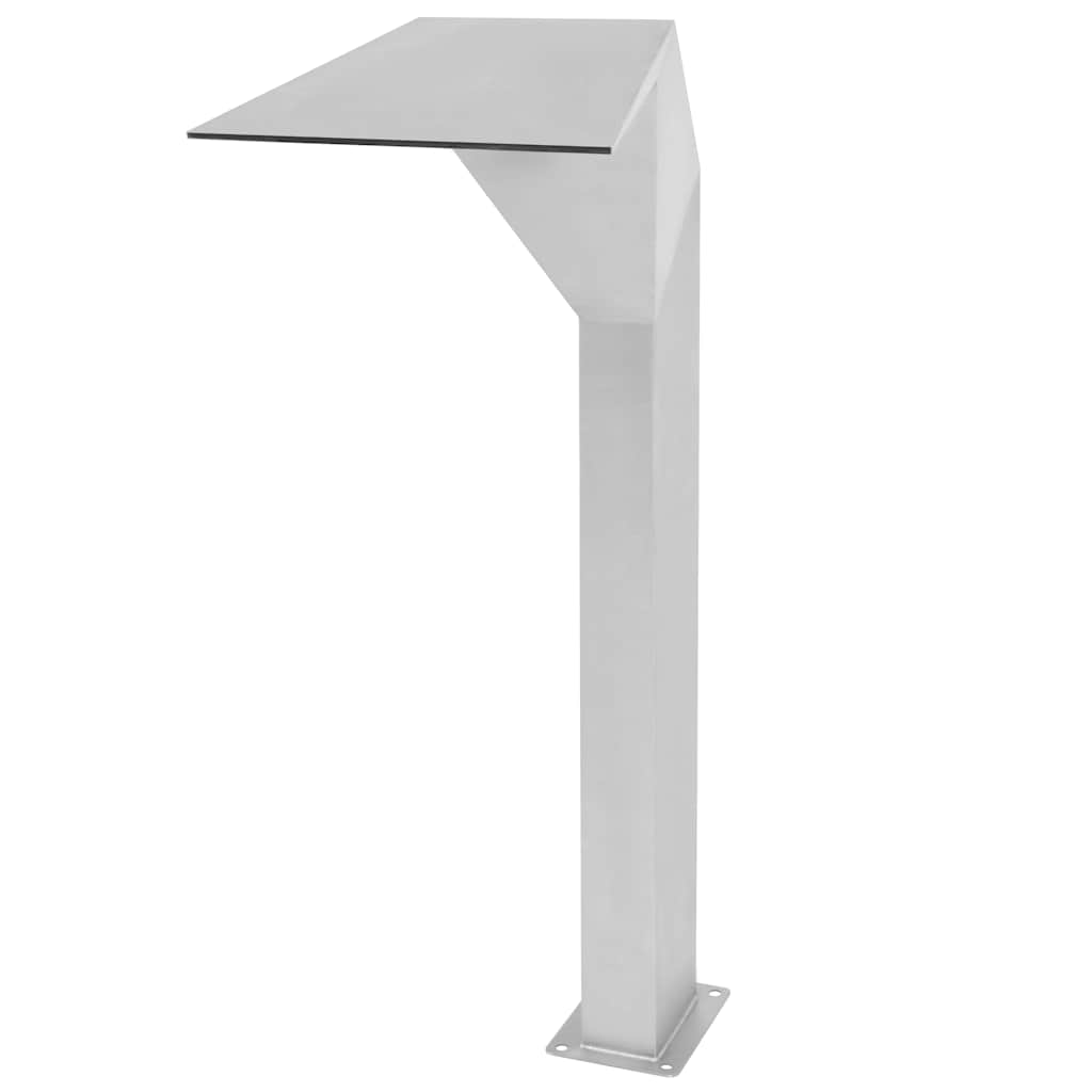 Fontana per Piscina in Acciaio Inossidabile 50x30x90 cm Argento   cod mxl 72713