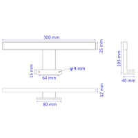 Lampada per Specchi 5 W a Luce Bianca Fredda 245349