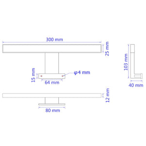 Lampada per Specchi 5 W a Luce Bianca Fredda 245349