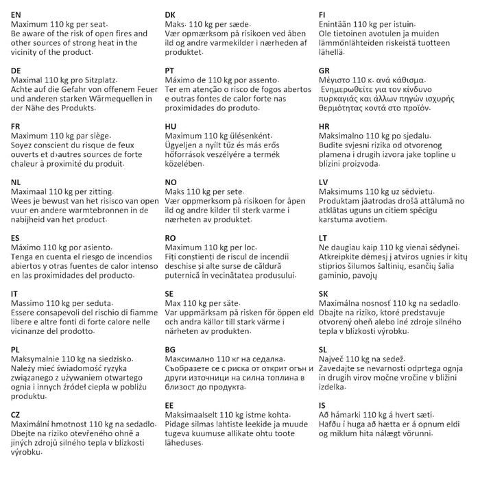 Panca Batavia 120 cm in Teak 43052