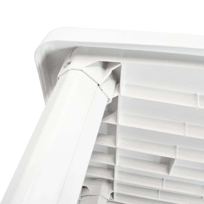 Tavolo da Giardino Bianco 101x68x72 cm in Plastica 43592