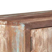 Mobile Porta TV in Legno di Acacia Stile Vintage 118x30x40 cm 244960