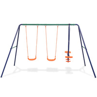 Altalena 324 x 155 x 182 cm con 4 posti arancione 02_0004963