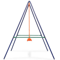 Altalena Singola e Altalena da Bimbi 2-in-1 Arancione 91362