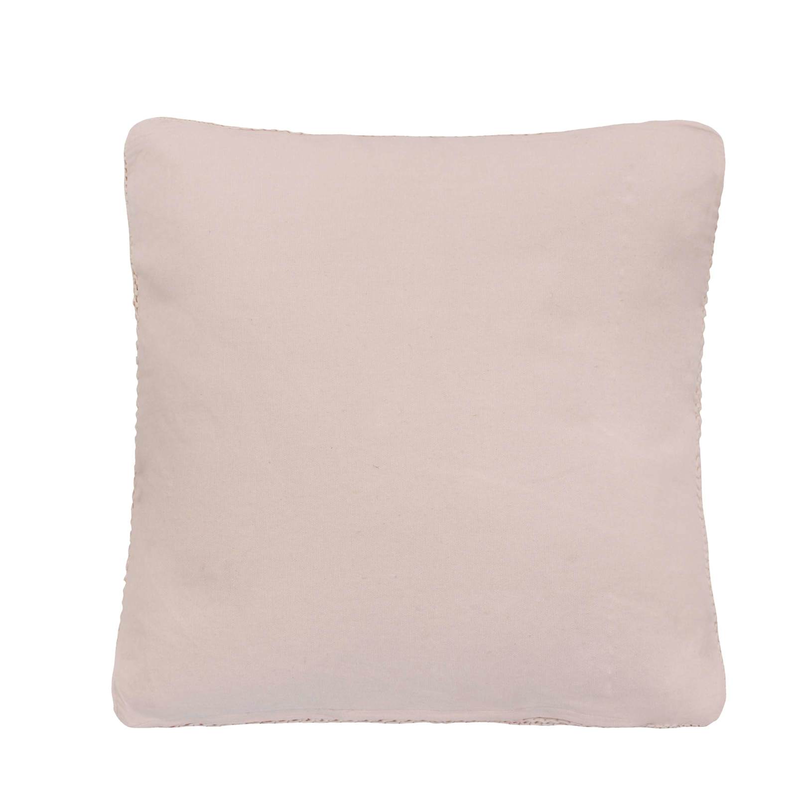Cuscino da Lanciare con cuscino 2 pcs Rosa 45 x 45 cm Cotone 245100