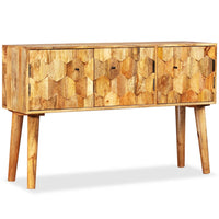 Credenza in Legno Massello di Mango 118x35x75 cm 245135