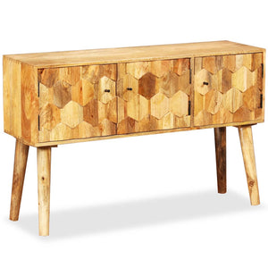 Credenza in Legno Massello di Mango 118x35x75 cm 245135