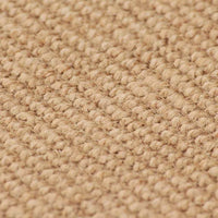 Tappeto di Iuta con Base in Lattice 80x160 cm Naturale 245284