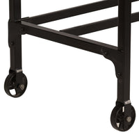 Scrivania tavolo postazione di lavoro mobile per computer studio con sgabello pieghevole in legno massello di mango 115 x 50 x 76 cm marrone 02_0023442