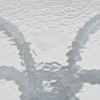 Set da Pranzo da Giardino 6 pz in Acciaio e Textilene Grigio 43785