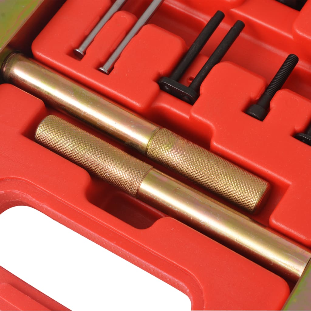 Kit di attrezzi per rivettare la catena di distribuzione Strumento di installazione e rimozione della maglia della catena del motore del veicolo per auto 02_0004051