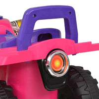 Cavalcabile ATV per Bambini Rosa e Viola con Suoni e Luci 10141