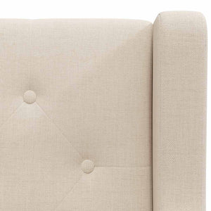 Poltrona Bianco Crema in Tessuto 245449