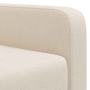 Poltrona Bianco Crema in Tessuto 245449