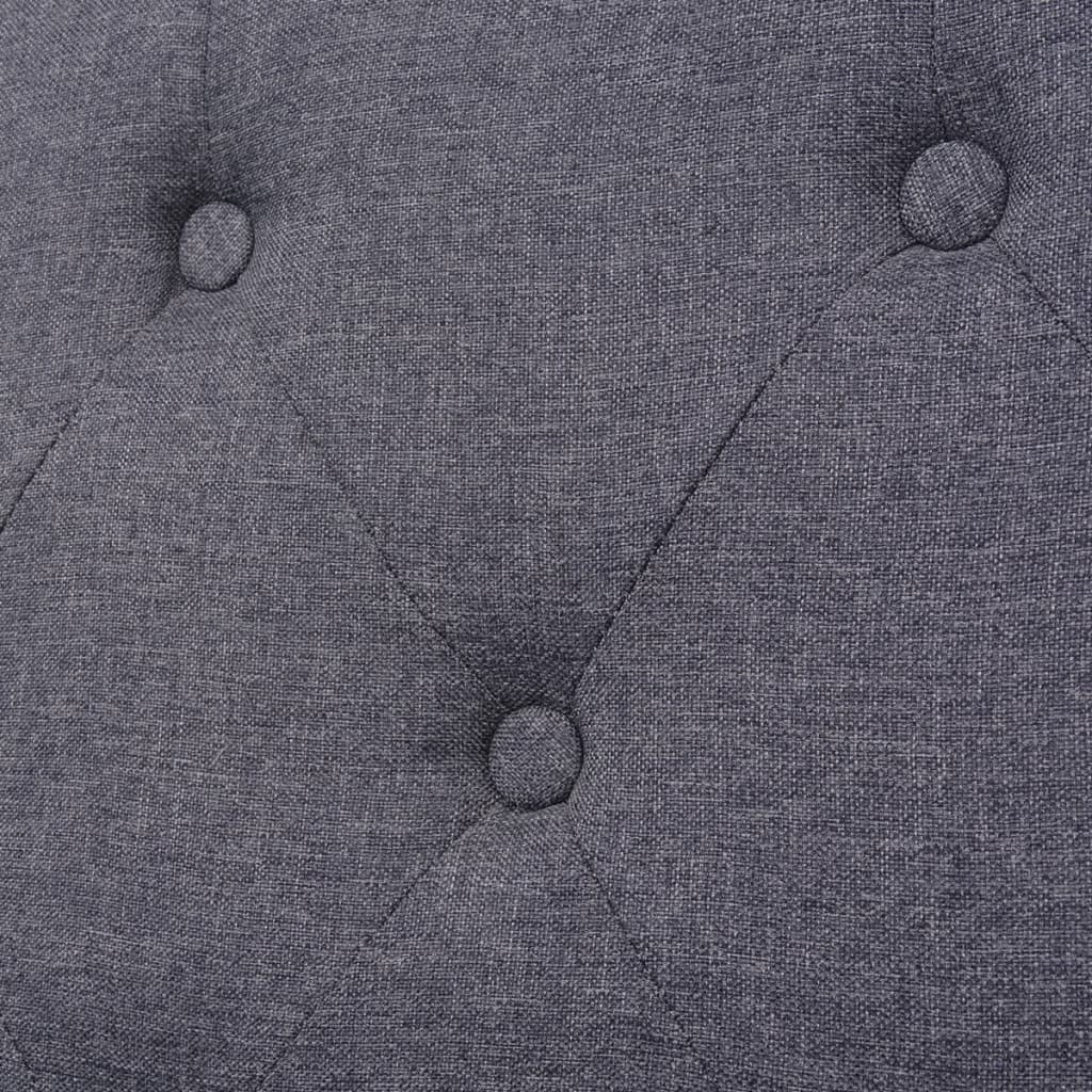 Divano a 2 Posti in Stoffa Grigio cod mxl 11711