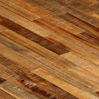 Tavolo da Pranzo in Teak Recuperato e Acciaio 180x90x76 cm 245415