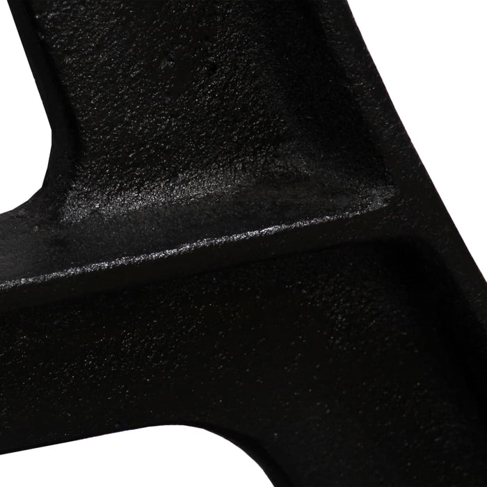 Gambe per Tavolo da Pranzo 2 pz a Forma di A in Ghisa 245420