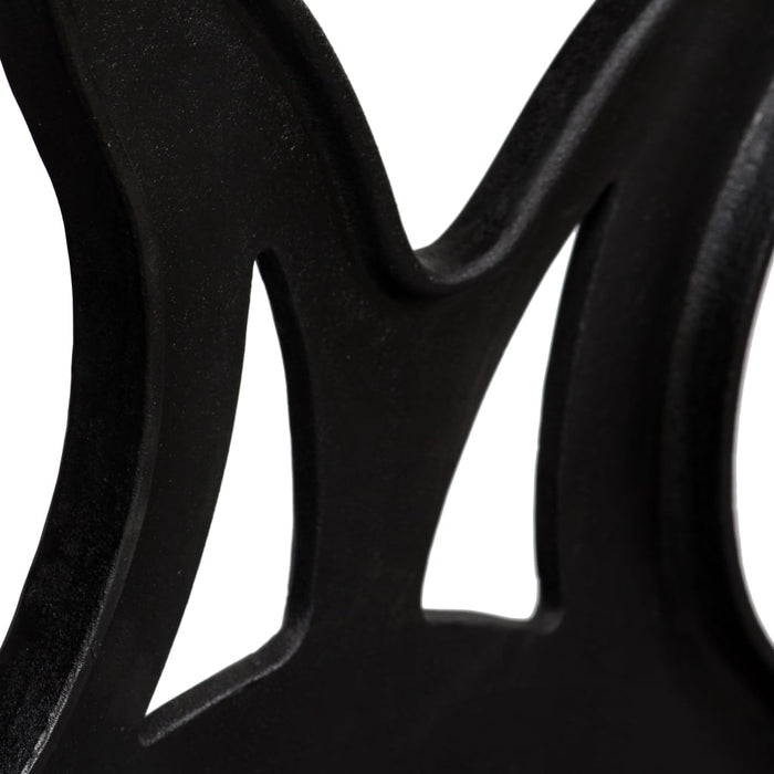 Gambe per Tavolo da Pranzo 2 pz a Forma di X in Ghisa