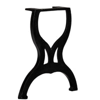 Gambe per Panca 2 pz a Forma di X in Ghisa 245434