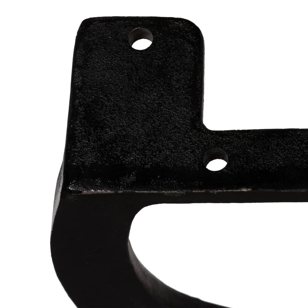 Gambe per Panca 2 pz a Forma di X in Ghisa 245434