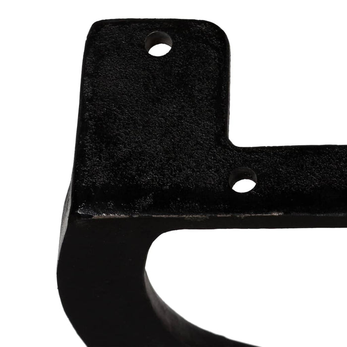 Gambe per Panca 2 pz a Forma di X in Ghisa 245434