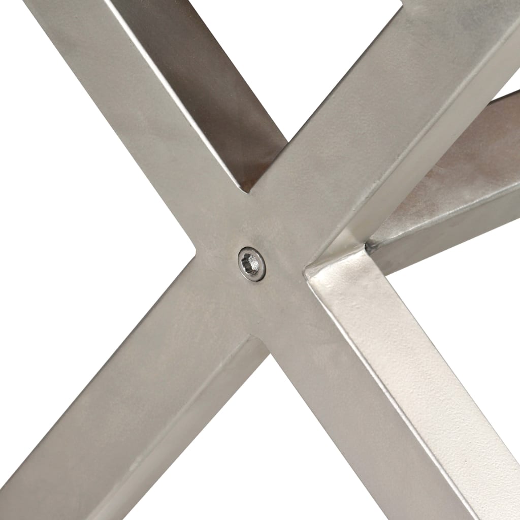 Mobile TV con Cassetti Massello Acacia Finitura Sheesham 140cm