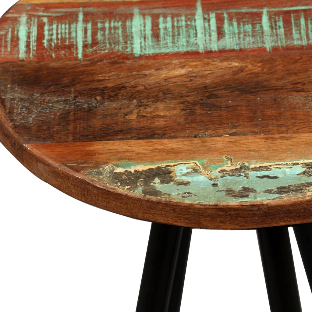 Sgabelli da Bar 2 pz  in Legno Massello di Recupero cod mxl 69433